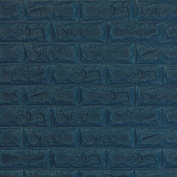 Cushioni 立體磚紋壁貼6入 - 鈷藍 Cushioni 立體磚紋壁貼6入 - 鈷藍