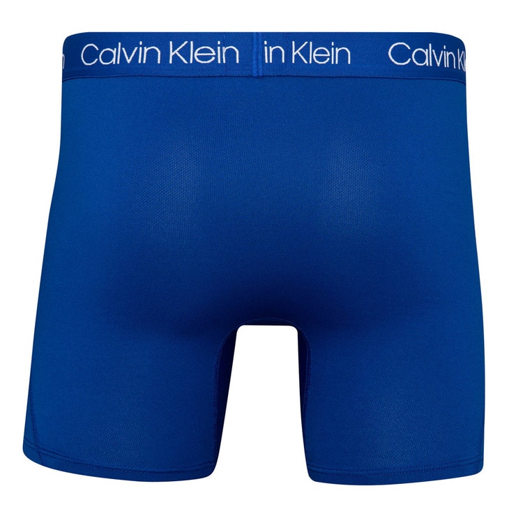 Calvin Klein 男彈性內褲 3入組 藍色組 M