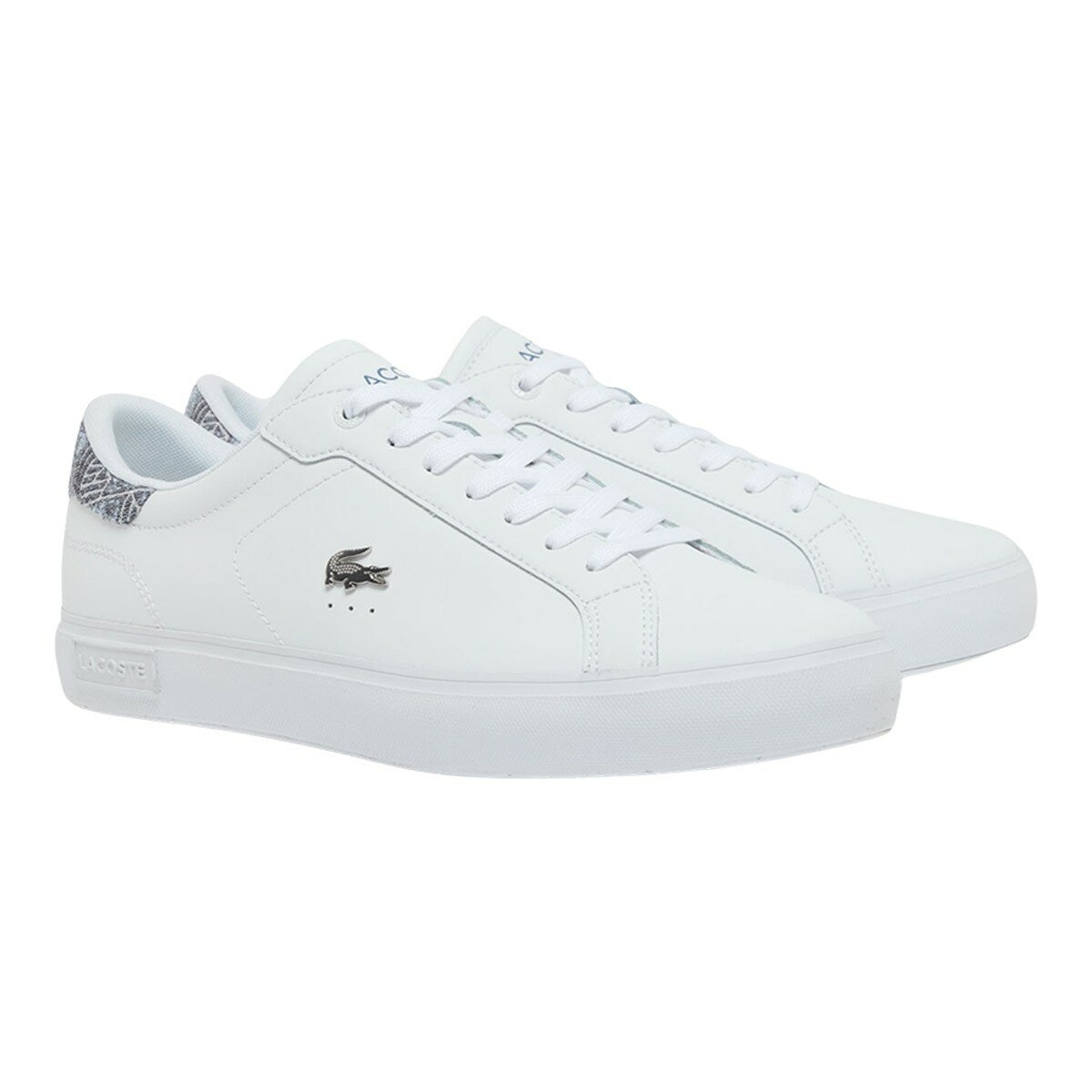 Lacoste 男休閒鞋 白