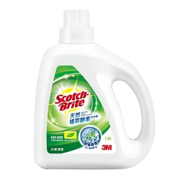 3M 天然植萃酵素洗衣精 1800毫升 X 6入 3M 天然植萃酵素洗衣精 1800毫升 X 6入