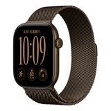 Apple Watch Series 12 (GPS + 行動網路) 46公釐 深古銅色鋁金屬錶殼 深古銅色米蘭式錶環 M/L Apple Watch Series 12 (GPS + 行動網路) 46公釐 深古銅色鋁金屬錶殼 深古銅色米蘭式錶環 M/L