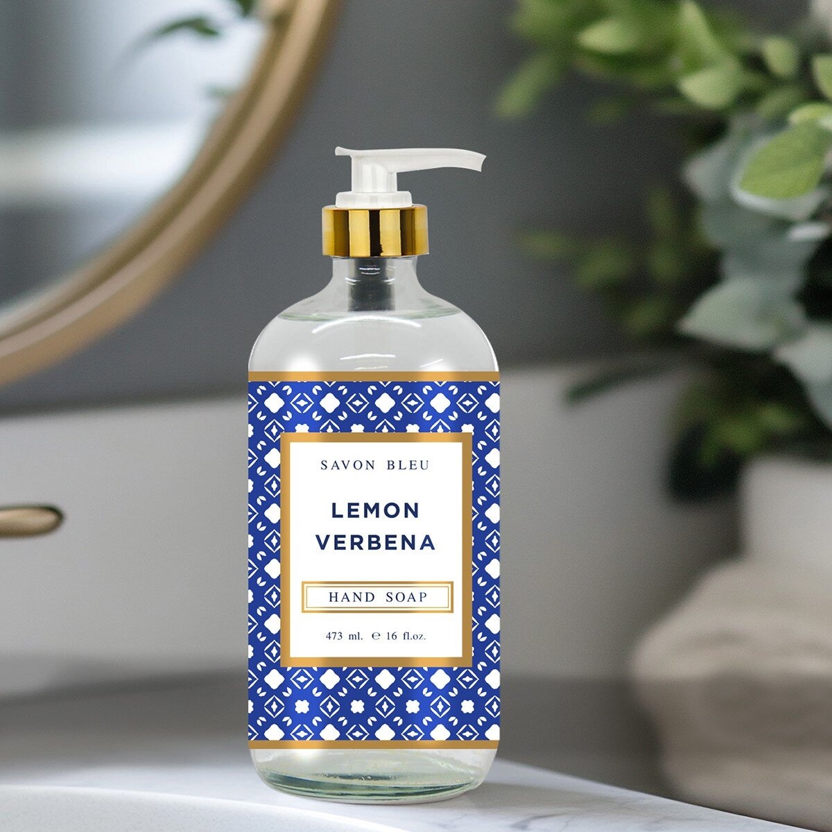 Savon Bleu 洗手液 473毫升Ｘ4入