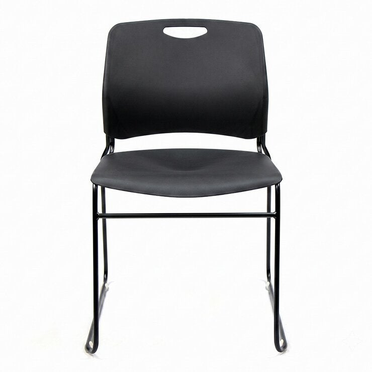 Musical Chairs Harmony 可堆疊訪客椅 2入組 黑