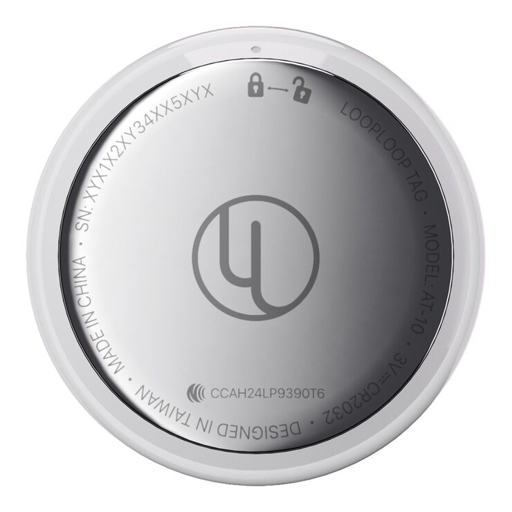 Looploop Tag 物品尋找器 AT-10 含配件四入組 薰衣紫