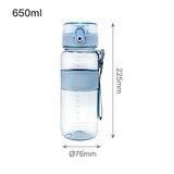 樂扣樂扣 Tritan 彈蓋提帶冷水壺 X 2件組 650毫升 雲彩藍 + 1000毫升 迷霧灰 樂扣樂扣 Tritan 彈蓋提帶冷水壺 X 2件組 650毫升 雲彩藍 + 1000毫升 迷霧灰