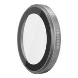 MAGEASY Odyssey Ultra M 終極防摔磁吸支架掛繩手機殼 iPhone 17 Pro(迷霧/岩石灰) + 鏡頭保護貼Lenz + Vetro 9H 鋼化玻璃保護膜