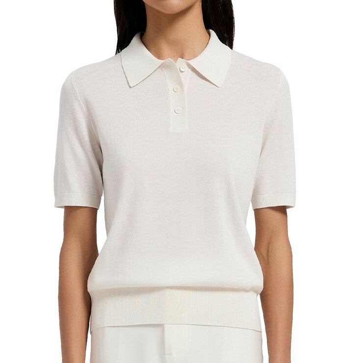 Brush Finch 女短袖Polo衫