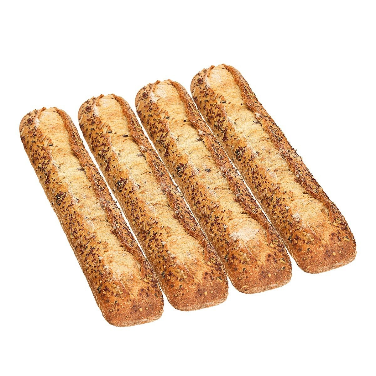 歐式高纖穀粒長棍麵包 4入