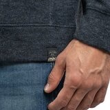 Jachs 男羊毛混紡連帽上衣 深藍