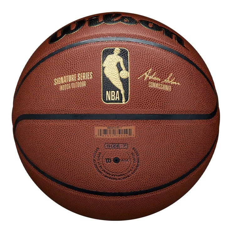 威爾森 NBA 紀念金獎盃 Signature系列 籃球 (七號)