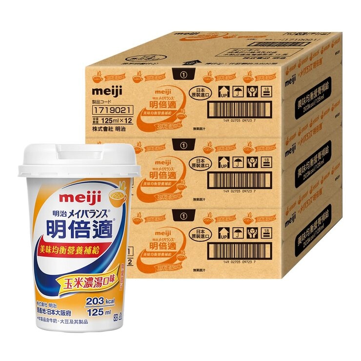 Meiji Mei Balance Mini Cup Corn Soup Flavor 125 ml X 36-Count