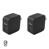 Soodatek PD 45W 雙孔高速充電器 2入 黑 SHC1U1-PC45BL