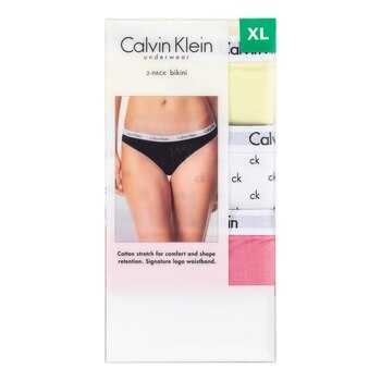Calvin Klein 進口女棉質內褲 3入 印花組 XL