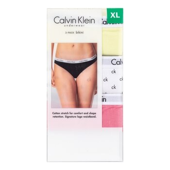 Calvin Klein 進口女棉質內褲3入 印花組 XL Calvin Klein 進口女棉質內褲3入 印花組 XL