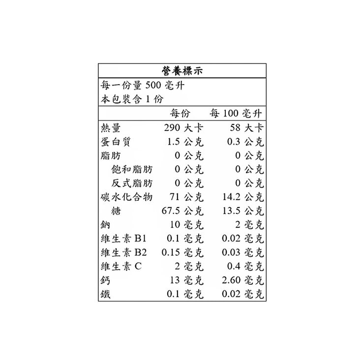 崇德發 黑麥汁 500毫升 X 18入