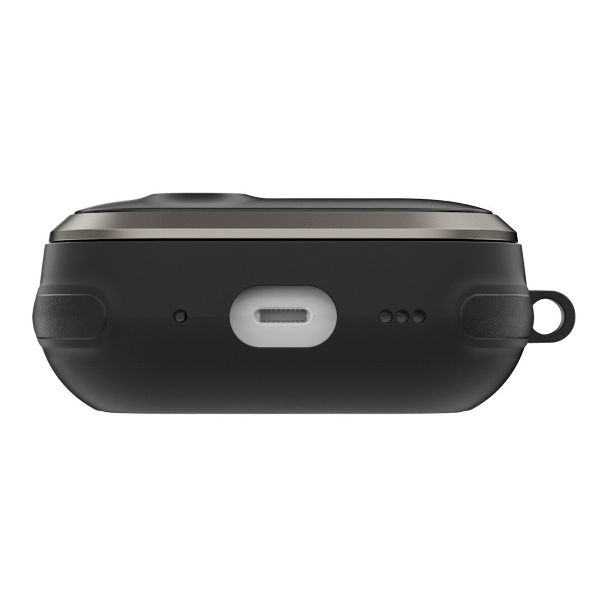 MAGEASY Odyssey 抗衝擊磁扣手繩耳機殼 AirPods Pro 1 & 2 金屬黑