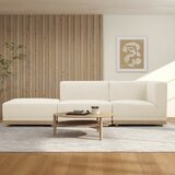 Aiden & Ivy 布面模塊沙發三件組