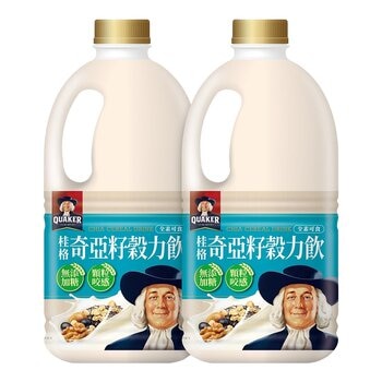 桂格 奇亞籽穀力飲 1.7公升 X 2入