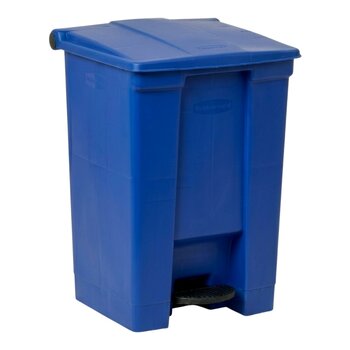 Rubbermaid Commercial Products 腳踏式垃圾桶 68公升 藍色