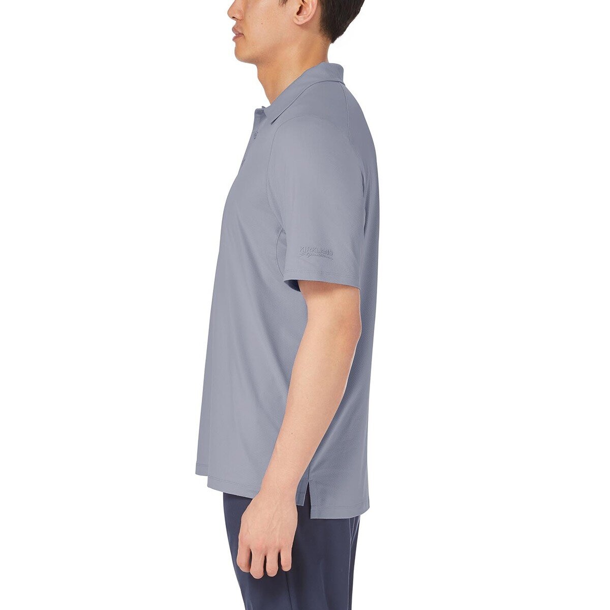 Kirkland Signature 科克蘭 男短袖 Polo衫 灰色