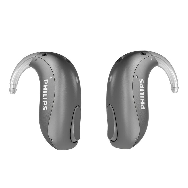 飛利浦 HearLink 9040 mini BTE 充電型助聽器一對與智慧充電器