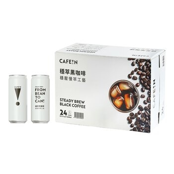 CAFE!N 穩萃黑咖啡 240 毫升 X 24 入