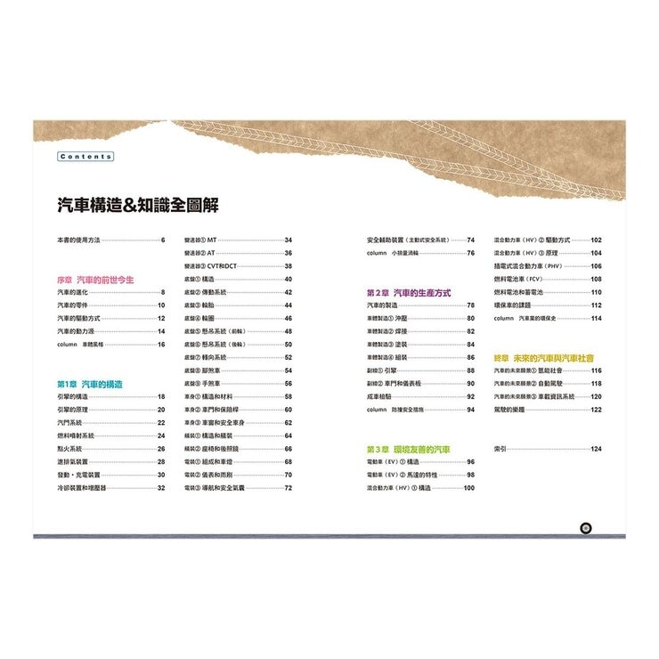 汽車構造&知識全圖解：從引擎、車體到驅動系統全方位解析