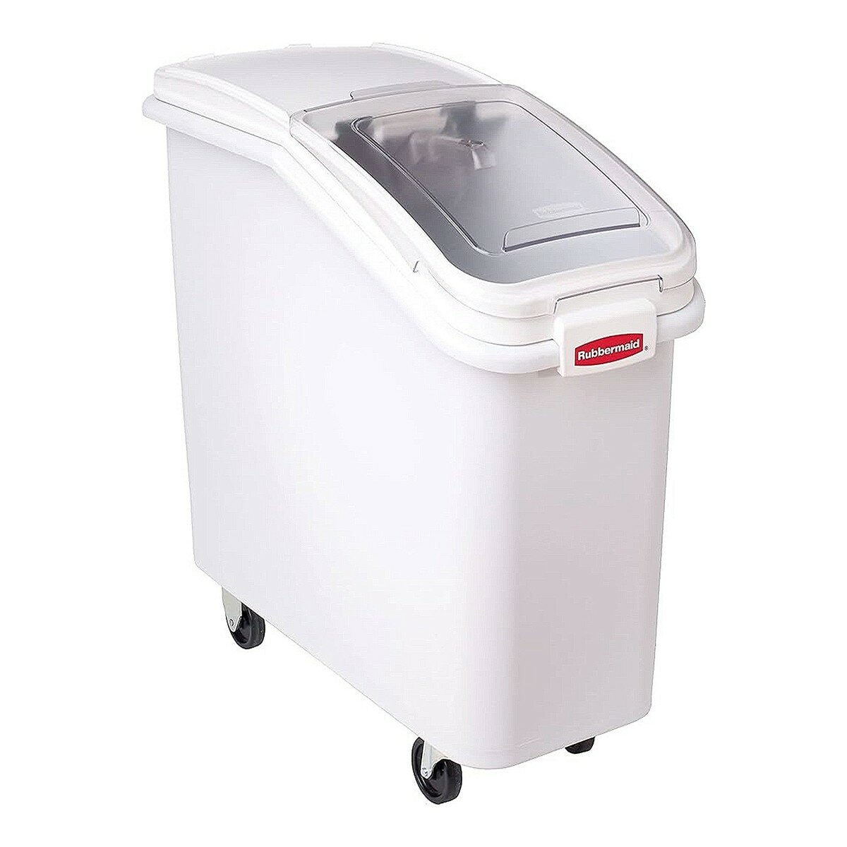 Rubbermaid Commercial Products 落地型帶輪雜糧儲物桶輪含勺子