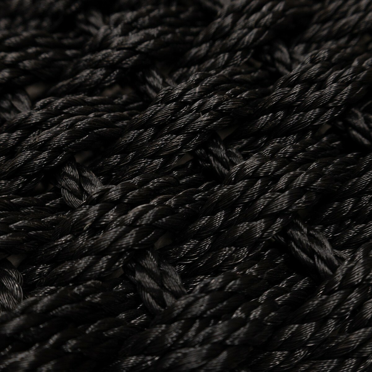 Korhani Studio 編織質感地墊 60公分 X 90公分 X 1.8公分 黑