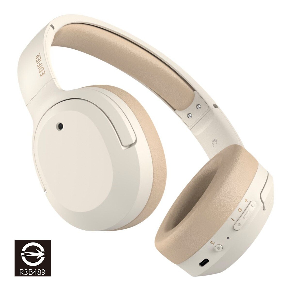 EDIFIER W820NB Plus 無線降噪耳罩耳機 象牙白