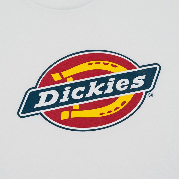 Dickies 男長袖Logo上衣 白 M