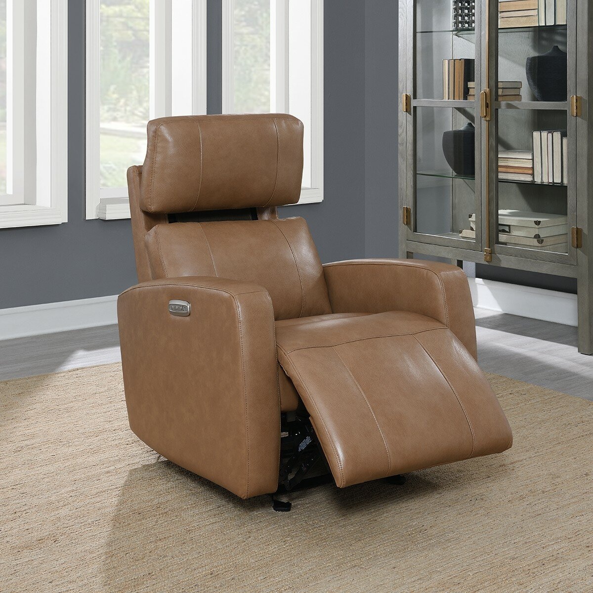 Synergy 牛皮電動躺椅