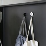 FECA 吸盤式黑白掛勾 X 8入組
