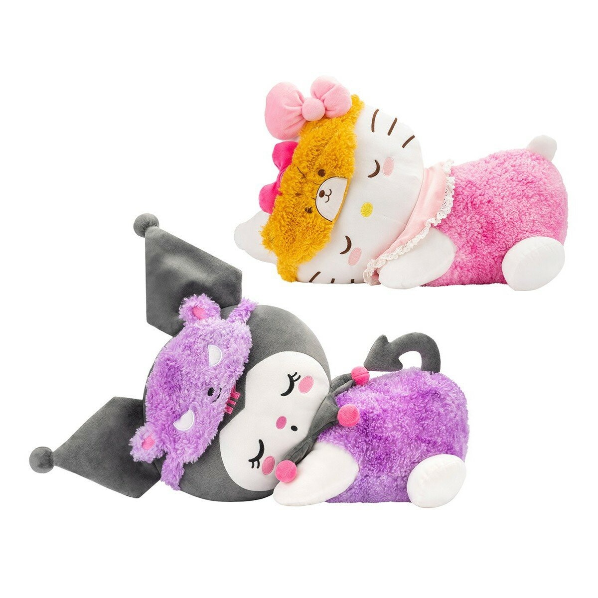 三麗鷗 18吋 睡眠絨毛玩偶 2入組 / 6歲以上 三麗鷗 18吋 睡眠絨毛玩偶 2入組 / 6歲以上