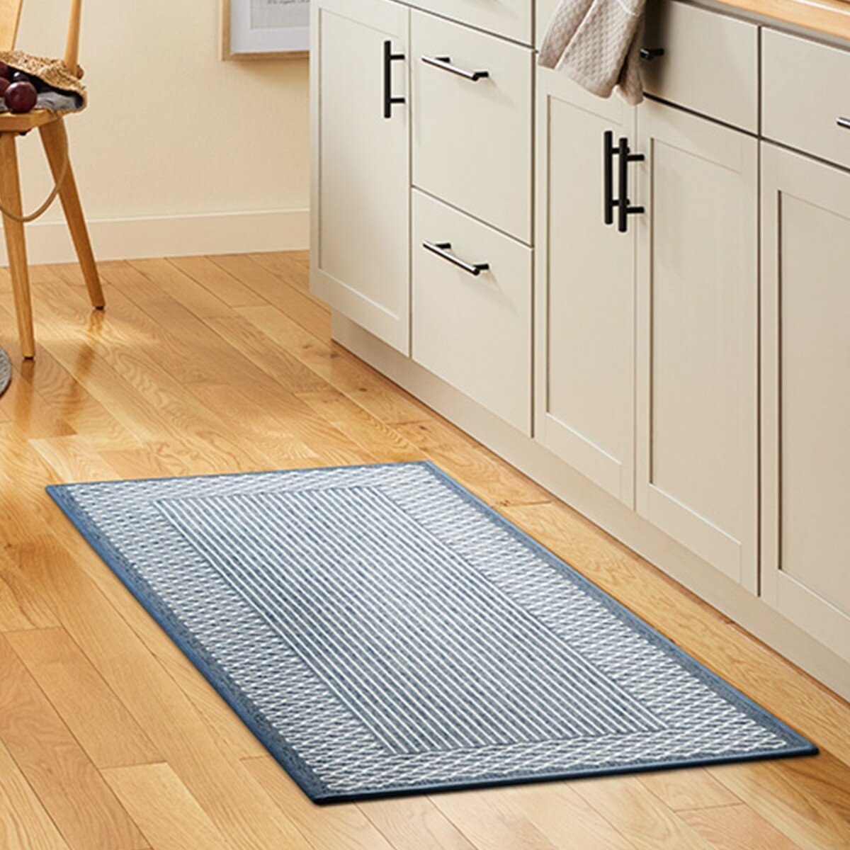 Town & Country 長型抗汙地墊 61公分 X 152公分 藍