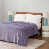 Berkshire 雙人舒適毯 233公分 X 248公分 紫