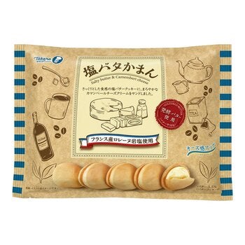 寶製菓 鹽奶油卡門貝爾起司風味夾心餅乾 99公克 X 5包 寶製菓 鹽奶油卡門貝爾起司風味夾心餅乾 99公克 X 5包