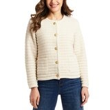 Weatherproof 女開襟衫 米白