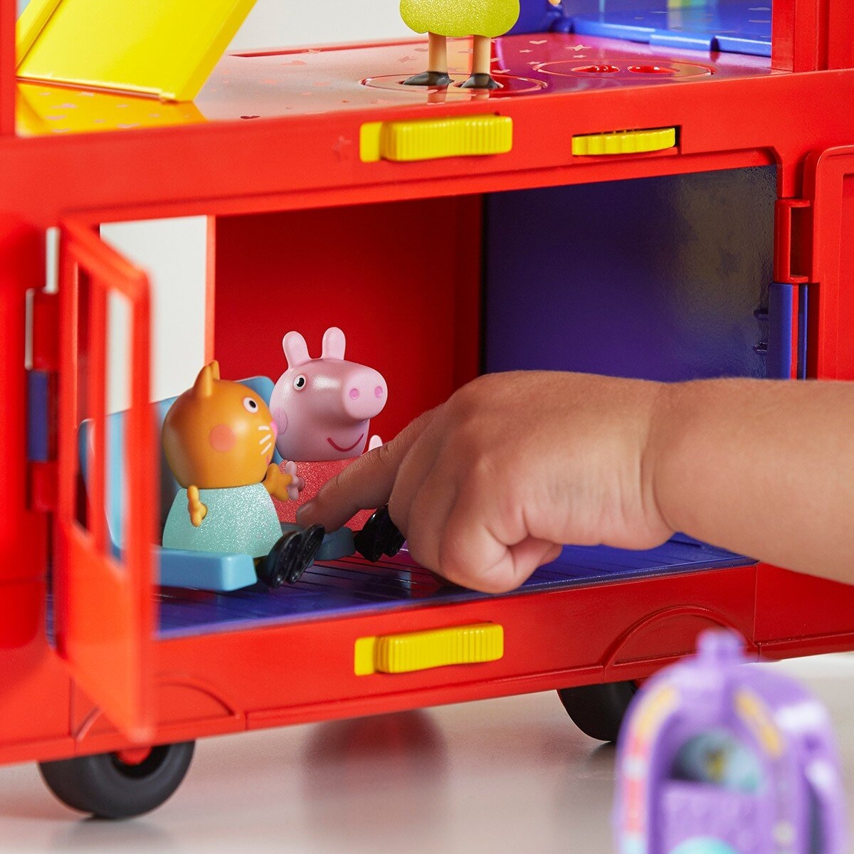 Peppa pig 二合一派對巴士遊戲組