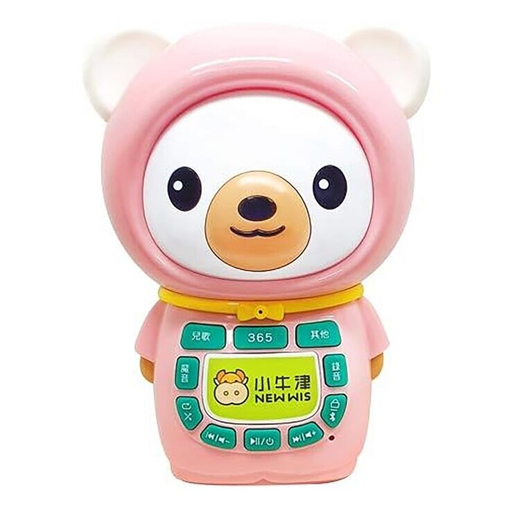 365 帽T熊故事機 櫻花粉