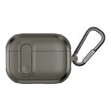 MAGEASY Odyssey 抗衝擊磁扣手繩耳機殼 AirPods Pro 1 & 2 金屬綠 MAGEASY Odyssey 抗衝擊磁扣手繩耳機殼 AirPods Pro 1 & 2 金屬綠