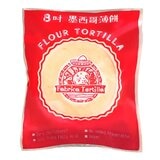 FABRICA FLOUR TORTILLA多提亞8吋墨西哥薄餅皮1.54公斤(12片X 3包)