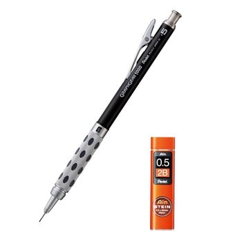 Pentel GraphGear 製圖筆 + 2B鉛筆芯多種顏色選擇