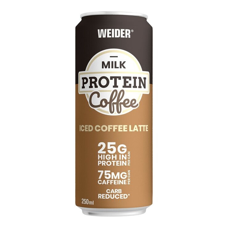 WEIDER Milk Protein Coffee 250ml X 12-Count