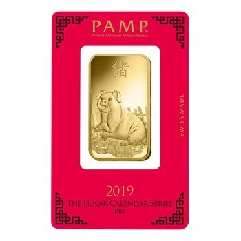 Pamp 豬年彌月5公克黃金條塊 Pamp 豬年彌月5公克黃金條塊