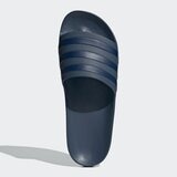 Adidas 男 Adilette Aqua 運動拖鞋 深藍 US 10