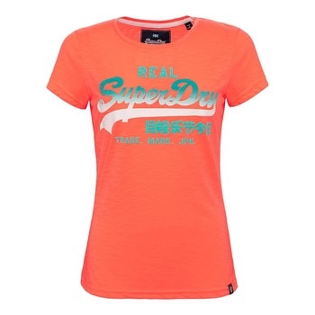 Superdry 女經典Logo短袖上衣 Superdry 女經典Logo短袖上衣