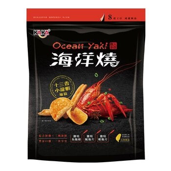 KAKA 海洋燒十三香小龍蝦風味脆片 400公克