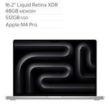 Apple MacBook Pro 16吋 搭配 M4 Pro 晶片 14 核心 CPU 20 核心 GPU 48GB 512GB SSD 銀色