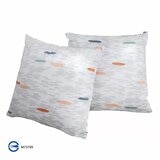 CASA 100%萊賽爾布套抱枕 2入 45公分 X 45公分 靈凡